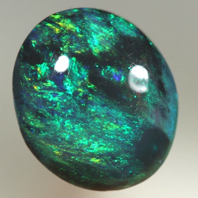 SOLID BLACK OPAL Double sided, full on show on both sides